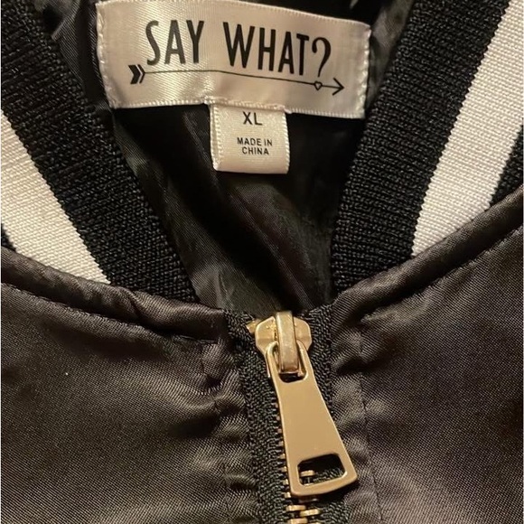 Say What? Varsity jacket XL - Picture 4 of 4